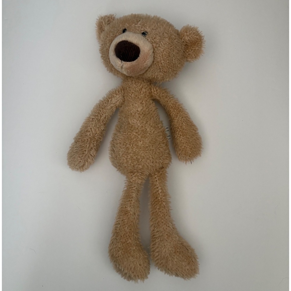 Gund Toothpick Teddy Bear Beige Tan Plush Stuffed Animal Toy